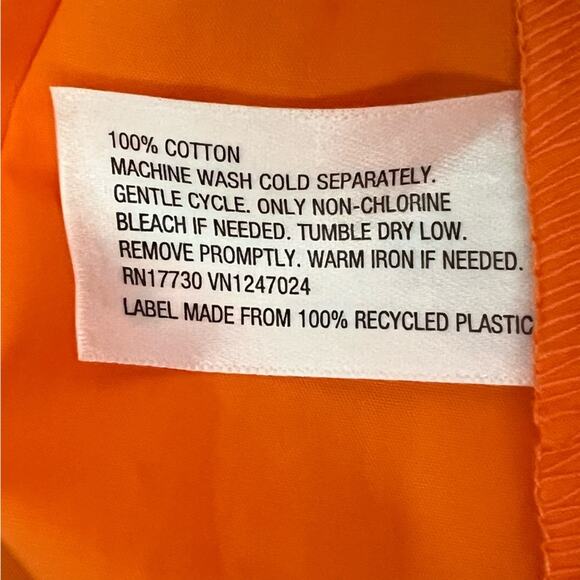 Christopher John Roger Orange Yellow maxi ruffle sleeveless dress NWOT size XS - Picture 7 of 8